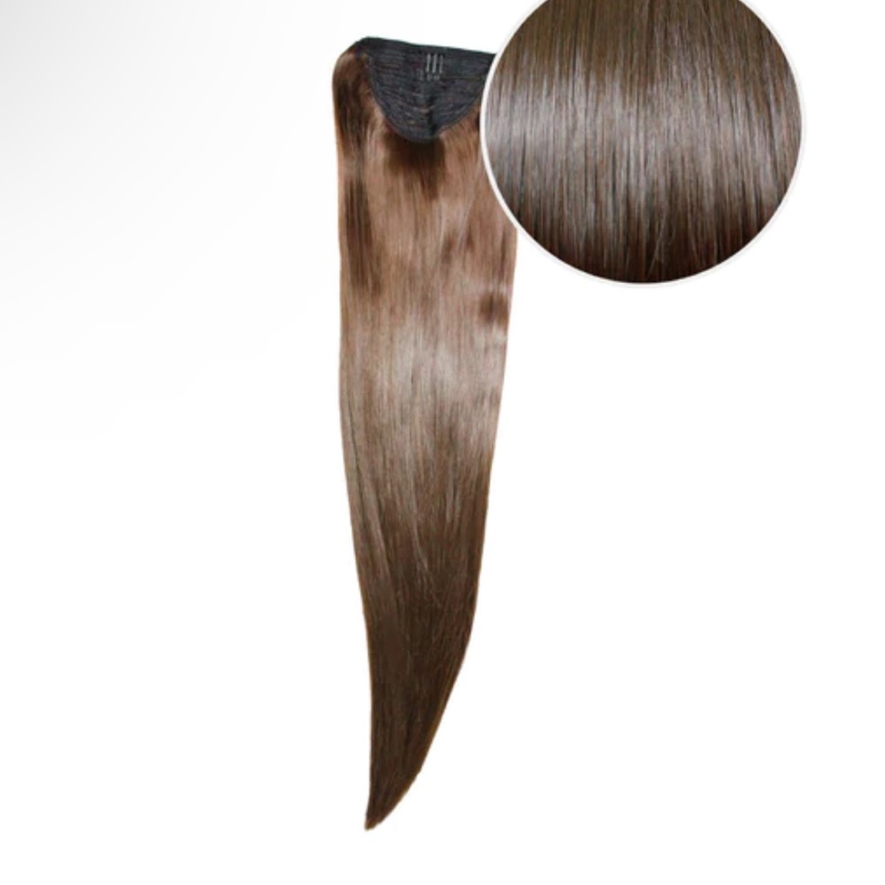 Bellami Chocolate Brown Wrap Ponytail